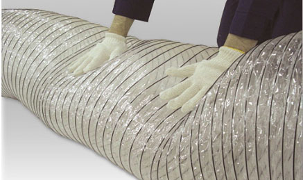 高橋縫製のアルミダクト